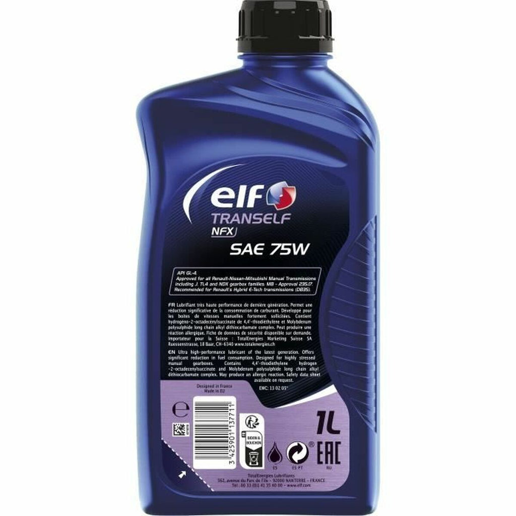 Elf Olio Di Trasmissione Elf Transself Nfx 75W 1 L