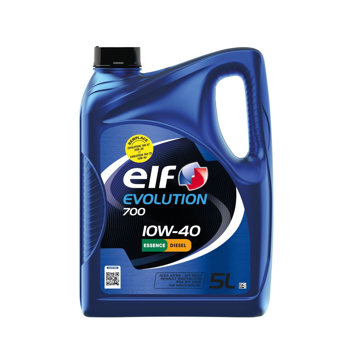 Elf Olio Per Motore Auto Elf Evolution 700 10W40 5 L