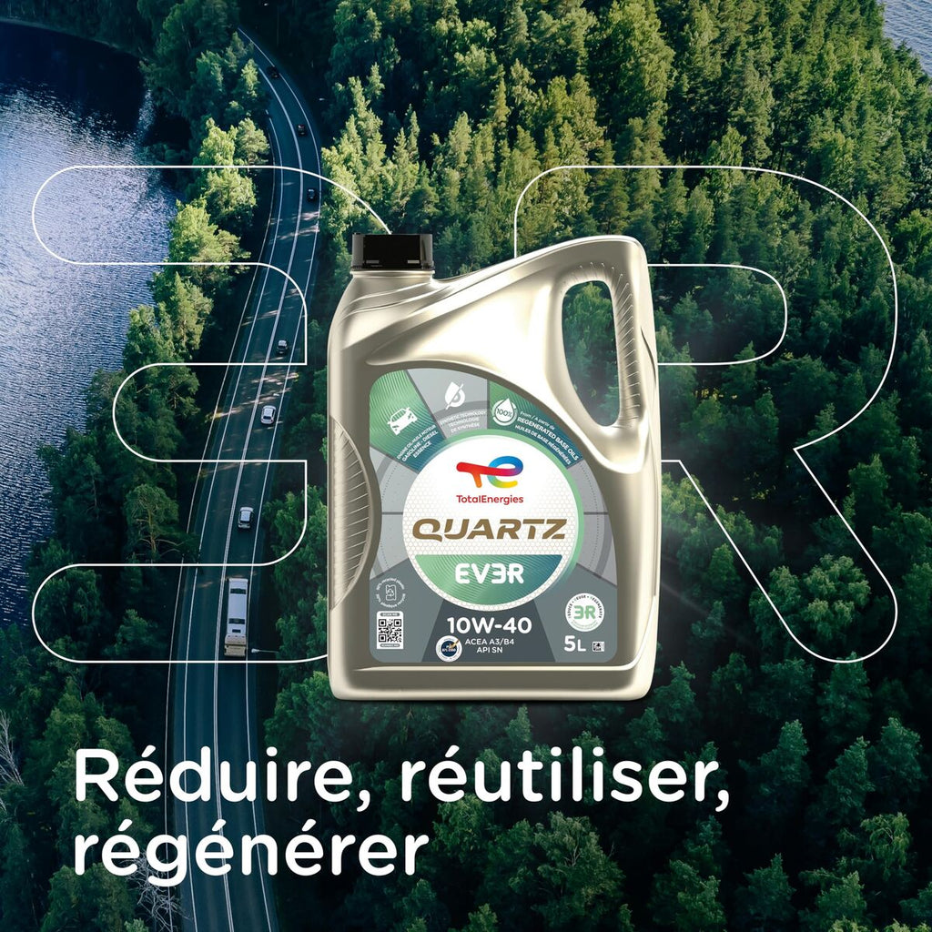 Totalenergies Olio Per Motore Auto Totalenergies Quartz Ev3R 10W40 5 L