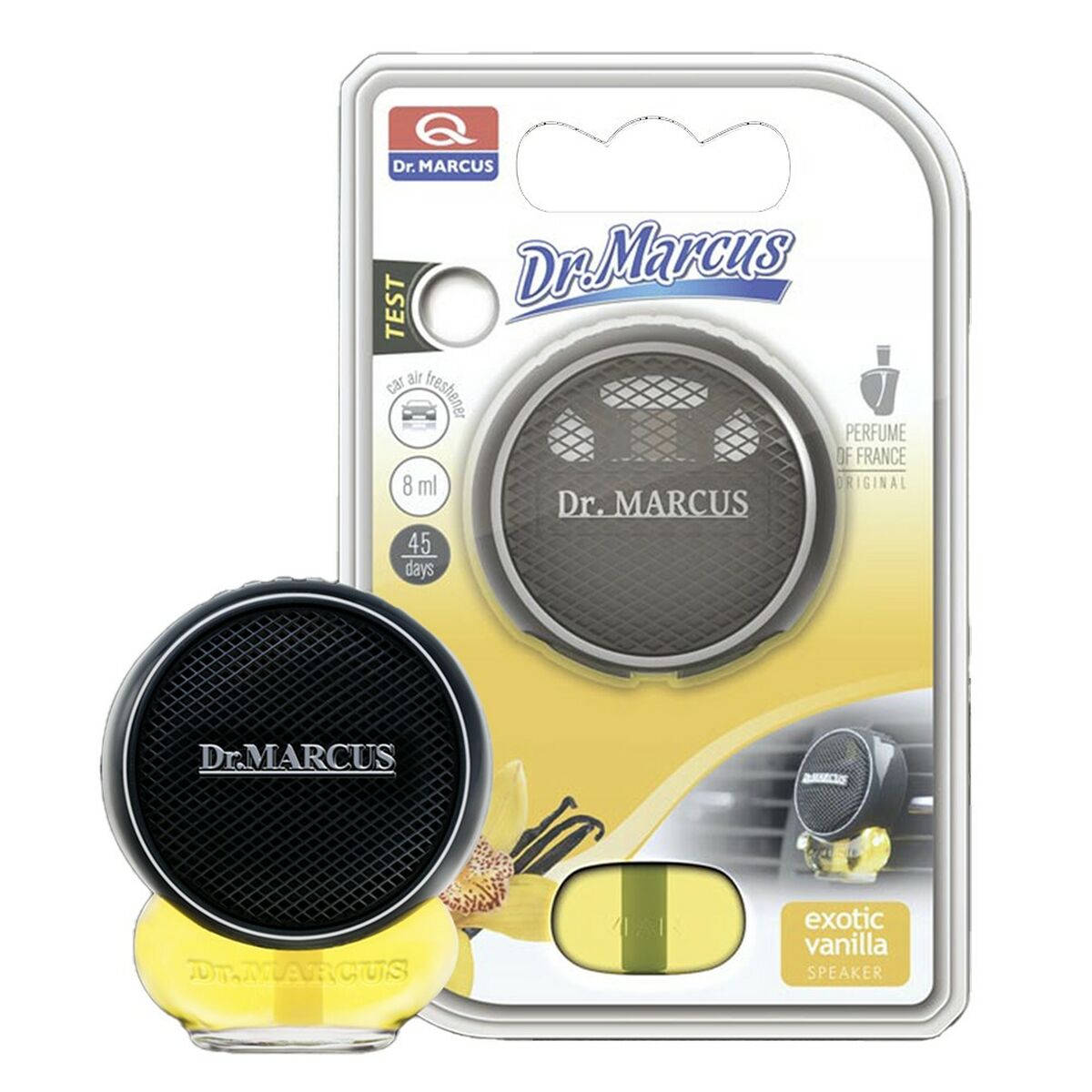 Dr Marcus Deodorante Per La Macchina Dr Marcus Speaker Vaniglia 8 Ml Plastica Fragranza (8 Unità)