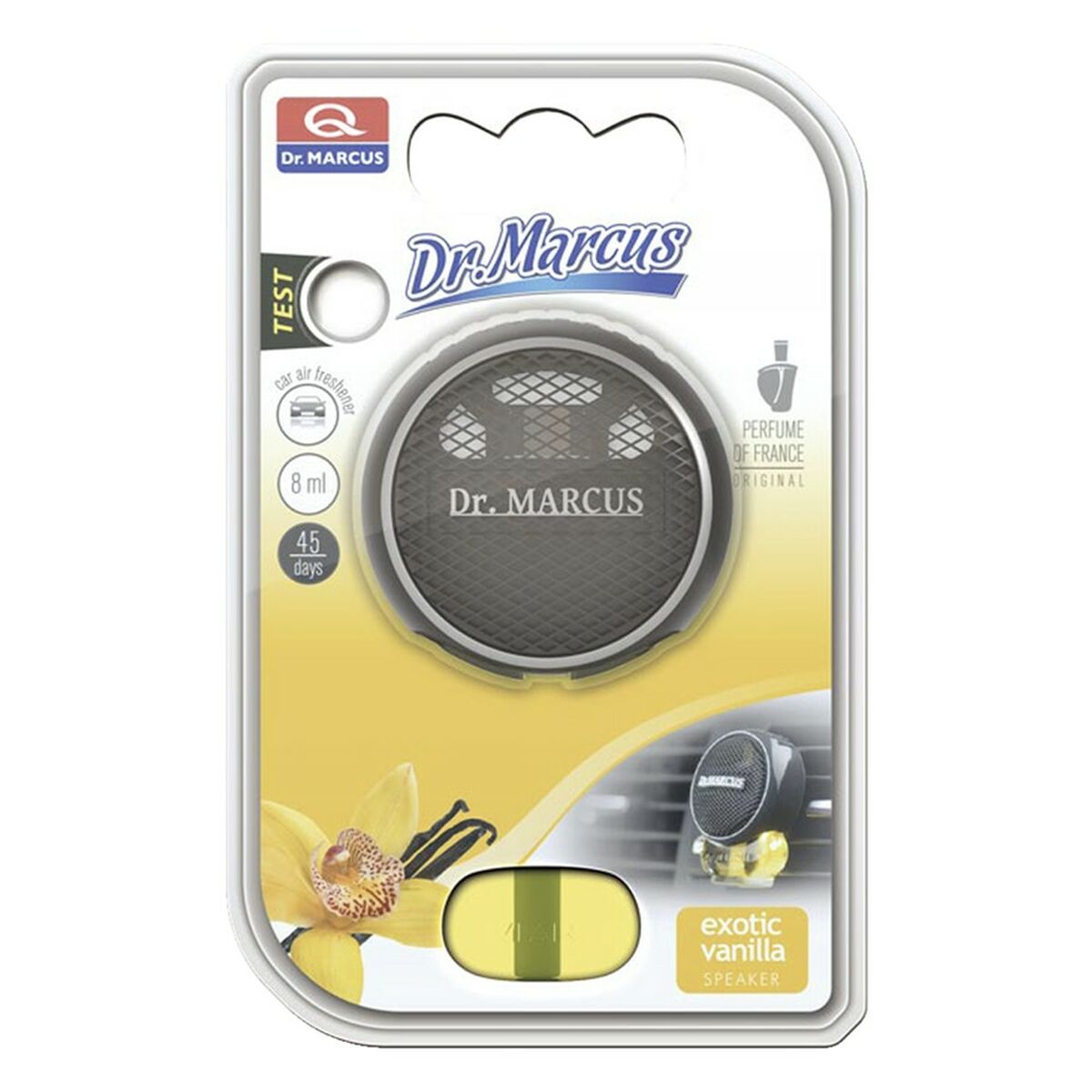 Dr Marcus Deodorante Per La Macchina Dr Marcus Speaker Vaniglia 8 Ml Plastica Fragranza (8 Unità)