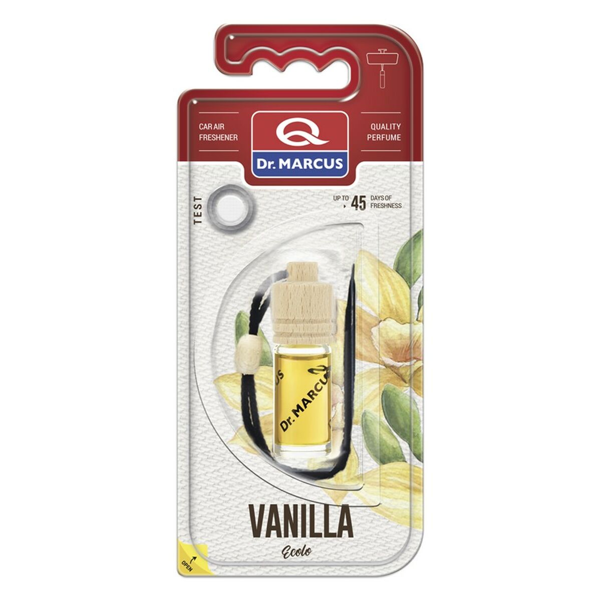 Dr Marcus Deodorante Per La Macchina Dr Marcus Ecolo Vanilla Vaniglia 4,5 Ml Legno Vetro