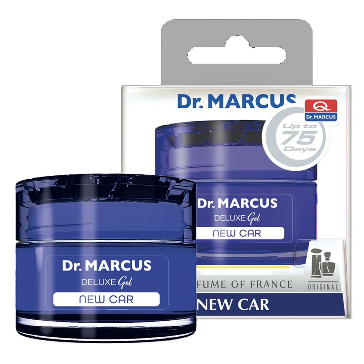 Dr Marcus Deodorante Per La Macchina Dr Marcus Deluxe Auto Nuova 50 Ml Plastica Fragranza Lattina