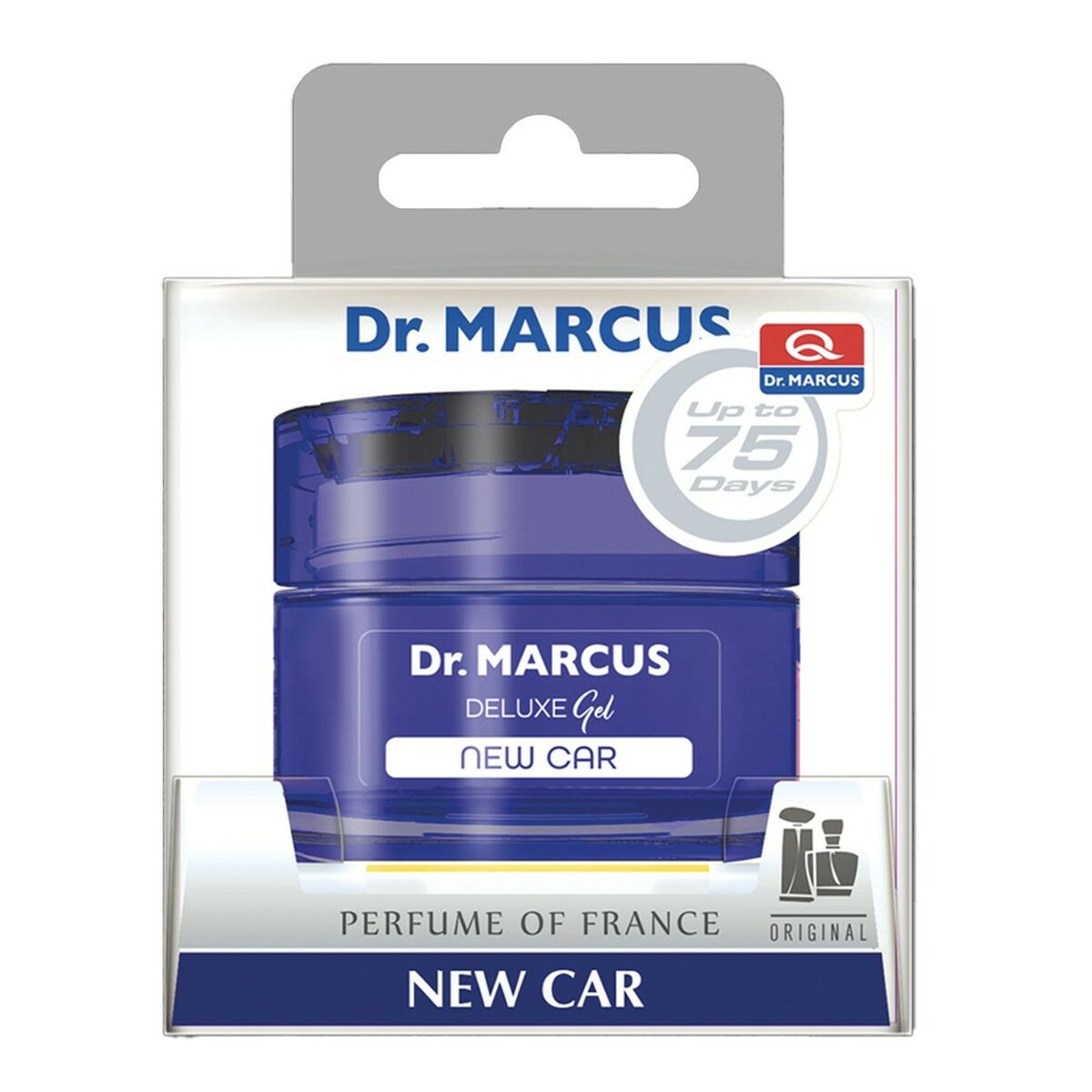 Dr Marcus Deodorante Per La Macchina Dr Marcus Deluxe Auto Nuova 50 Ml Plastica Fragranza Lattina