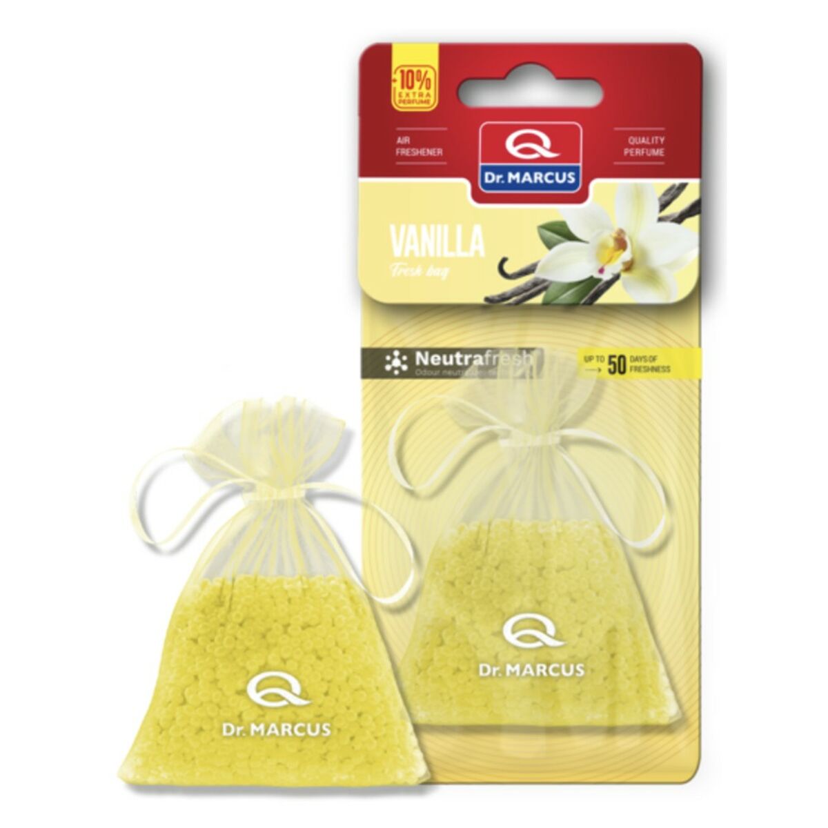 Dr Marcus Deodorante Per La Macchina Dr Marcus Fresh Bag Vaniglia Fragranza Bustina