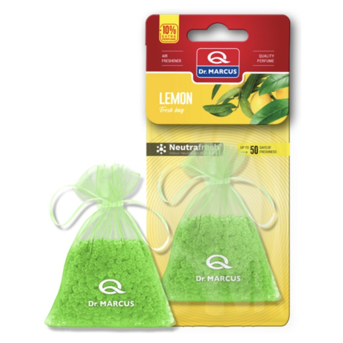 Dr Marcus Deodorante Per La Macchina Dr Marcus Fresh Bag Limone Fragranza Bustina