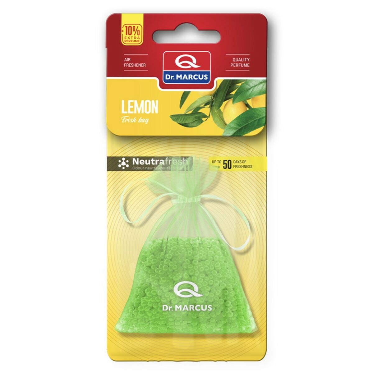 Dr Marcus Deodorante Per La Macchina Dr Marcus Fresh Bag Limone Fragranza Bustina