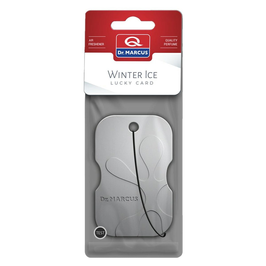 Dr Marcus Deodorante Per La Macchina Dr Marcus Lucky Card Ice Chill Plastica Fragranza Ciondolo