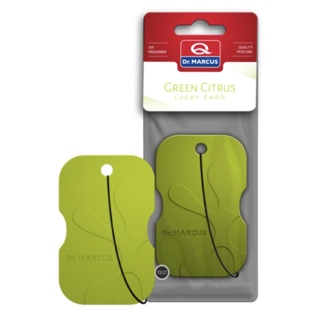 Dr Marcus Deodorante Per La Macchina Dr Marcus Lucky Card Green Citrus Agrumi Plastica