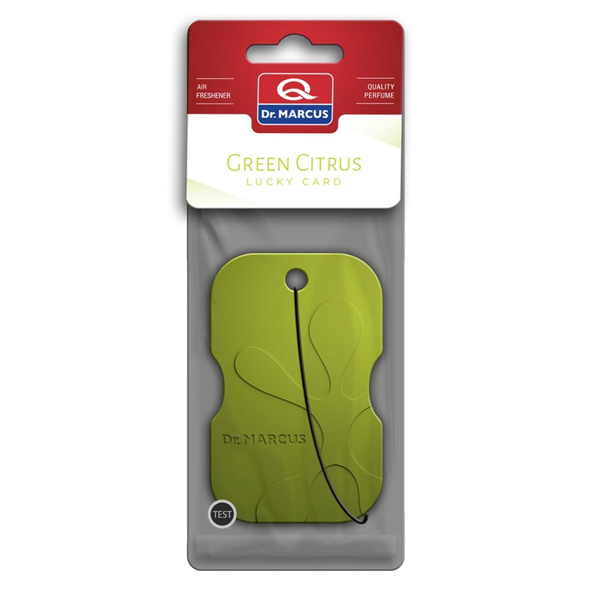 Dr Marcus Deodorante Per La Macchina Dr Marcus Lucky Card Green Citrus Agrumi Plastica