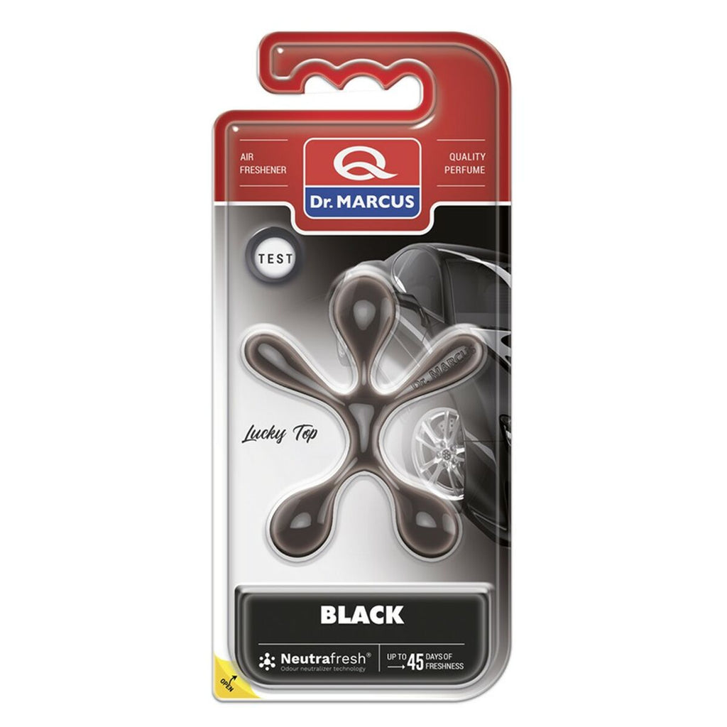 Dr Marcus Deodorante Per La Macchina Dr Marcus Lucky Top Black Plastica Ciondolo (12 Unità)