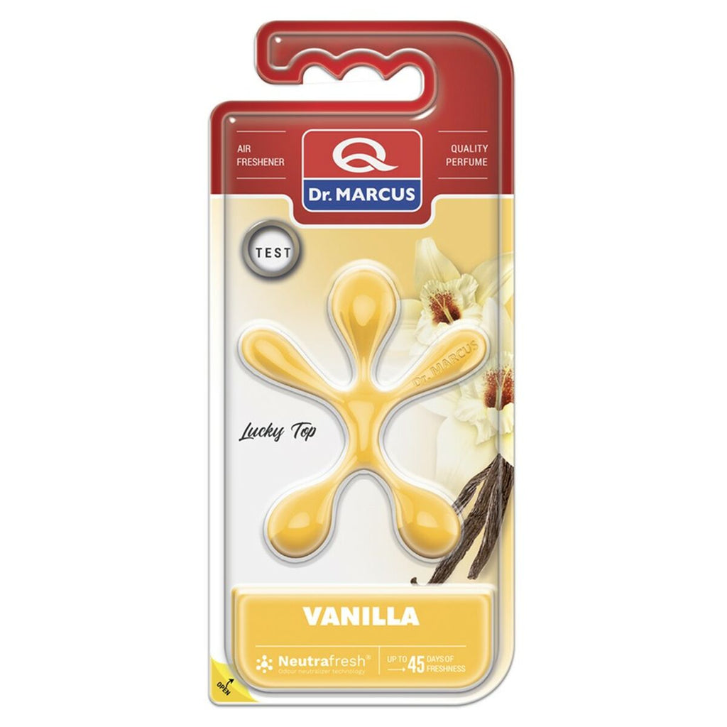 Dr Marcus Deodorante Per La Macchina Dr Marcus Lucky Top Vaniglia Plastica Fragranza Ciondolo (12 Unità)
